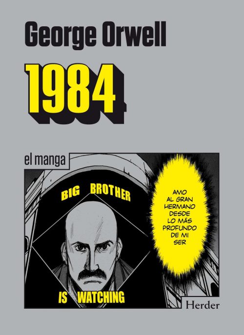 Herder lanza 1984, el manga, de George Orwell‏