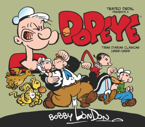 Novedad Ed. Kraken: Popeye, Tiras diarias clásicas de Bobby London‏