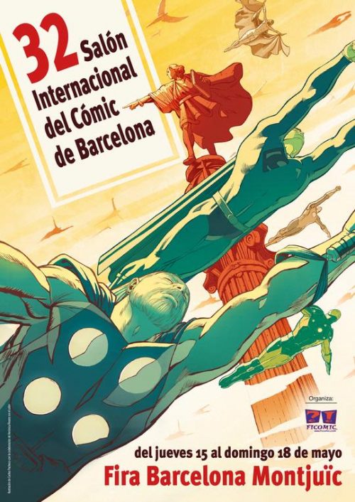 Cartel del 32º Saló del Cómic de Barcelona
