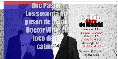Firmas de Doc Pastor en la Feria del Libro de Madrid