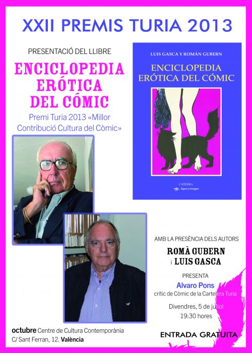 Presentación de Enciclopedia erótica del cómic