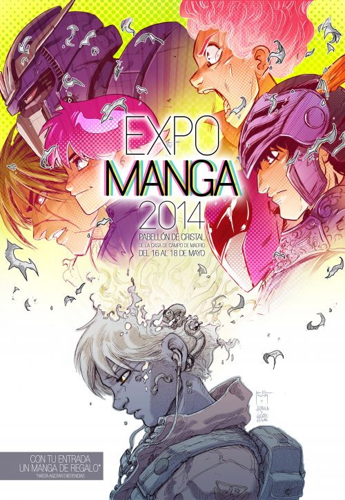 Cartel oficial de Expomanga 2014