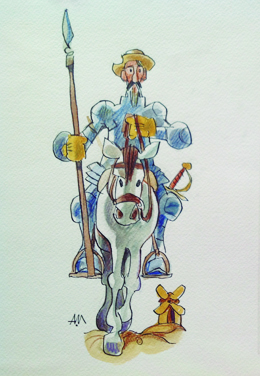 Inauguración de la exposición “Mingote Cervantino: El Quijote ilustrado”