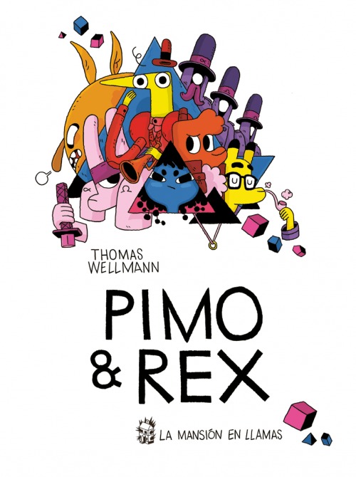 “Pimo & Rex”, primer cómic de la colección “La mansión en llamas”