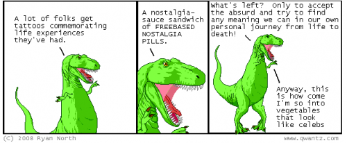 Uno de los Dinosaur Cómics de Ryan North
