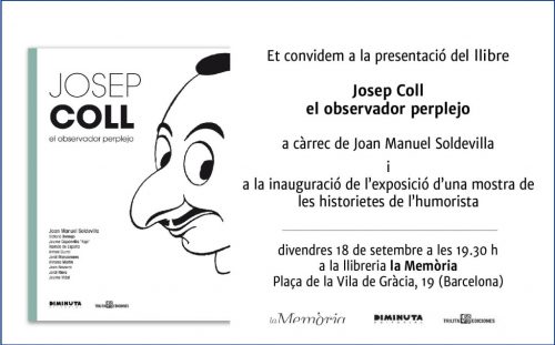Presentación de Josep Coll‏: El observador perplejo