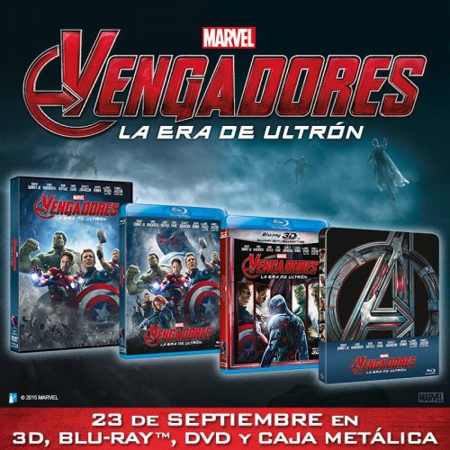 Ya en DVD y Blu-ray Marvel Vengadores: La Era de Ultrón