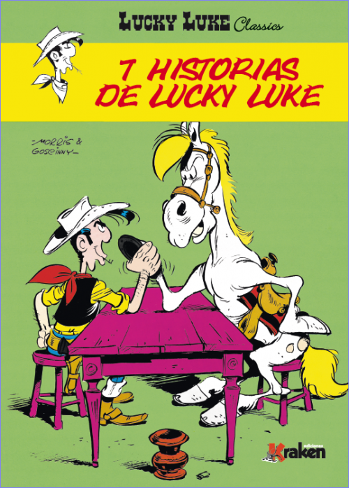 Novedad Ediciones Kraken: 7 historias de Lucky Luke
