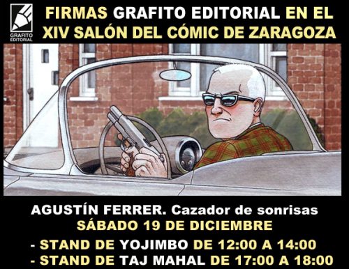 Agustín Ferrer firma en el Salón del Cómic de Zaragoza‏