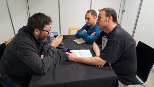 Entrevista a Yanick Paquette en Expocomic 2015. Audio.
