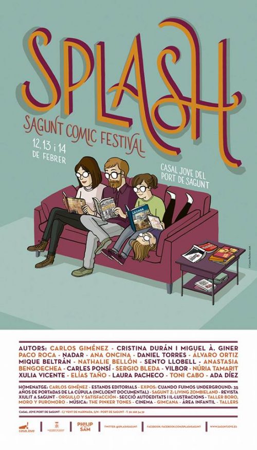 Festival de cómic SPLASH en Sagunto (Valencia)‏