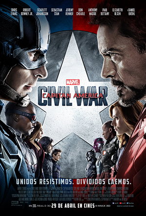 Llega a nuestras casas Capitán América: Civil War