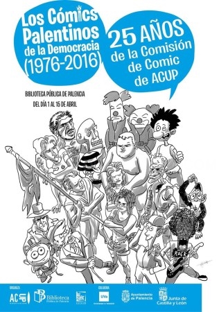 Exposición: Los comics palentinos de la democracia 1976-2016