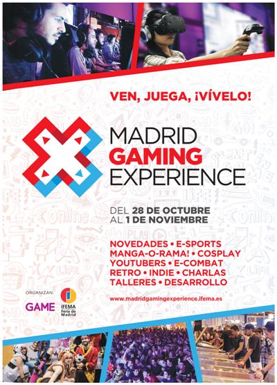 Cartel Madrid Gaming Experience 2016 [297592]