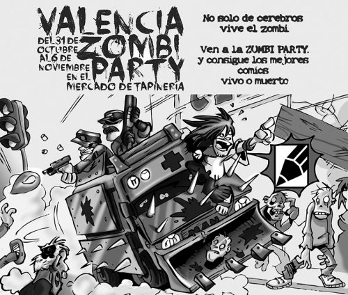 Grafito Editorial vuelve a la “Valencia Zombi Party”
