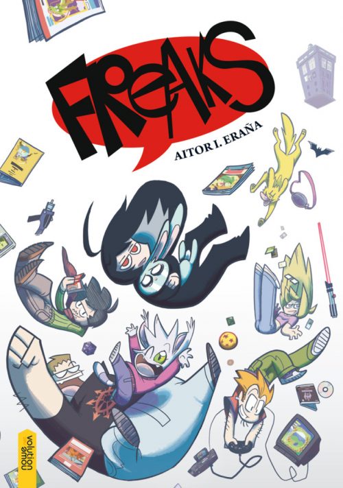 En octubre llega Freaks, el cómic más friki y gamberro de Aitor I. Eraña
