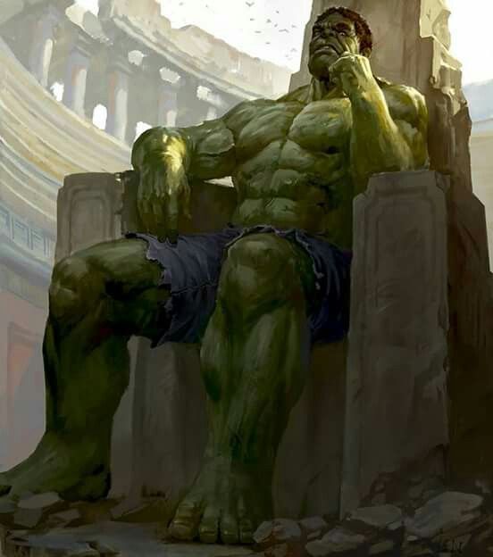 Planeta Hulk trono