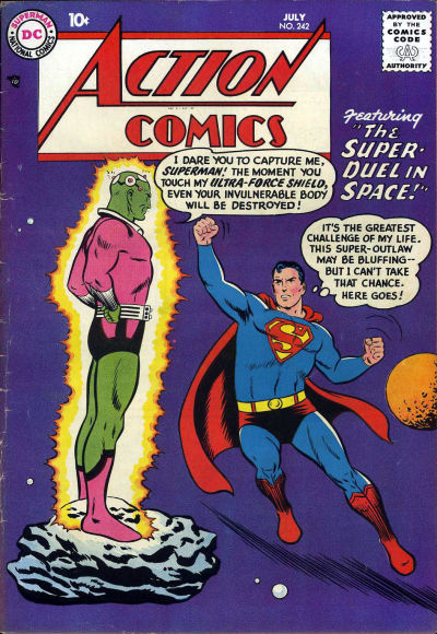 Pura maldad: Brainiac Action Comics #242