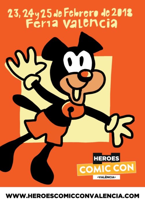 Cartel Heroes Comic Con Valencia