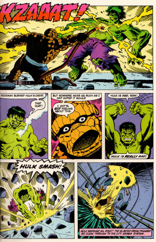 Hulk vs. La cosa