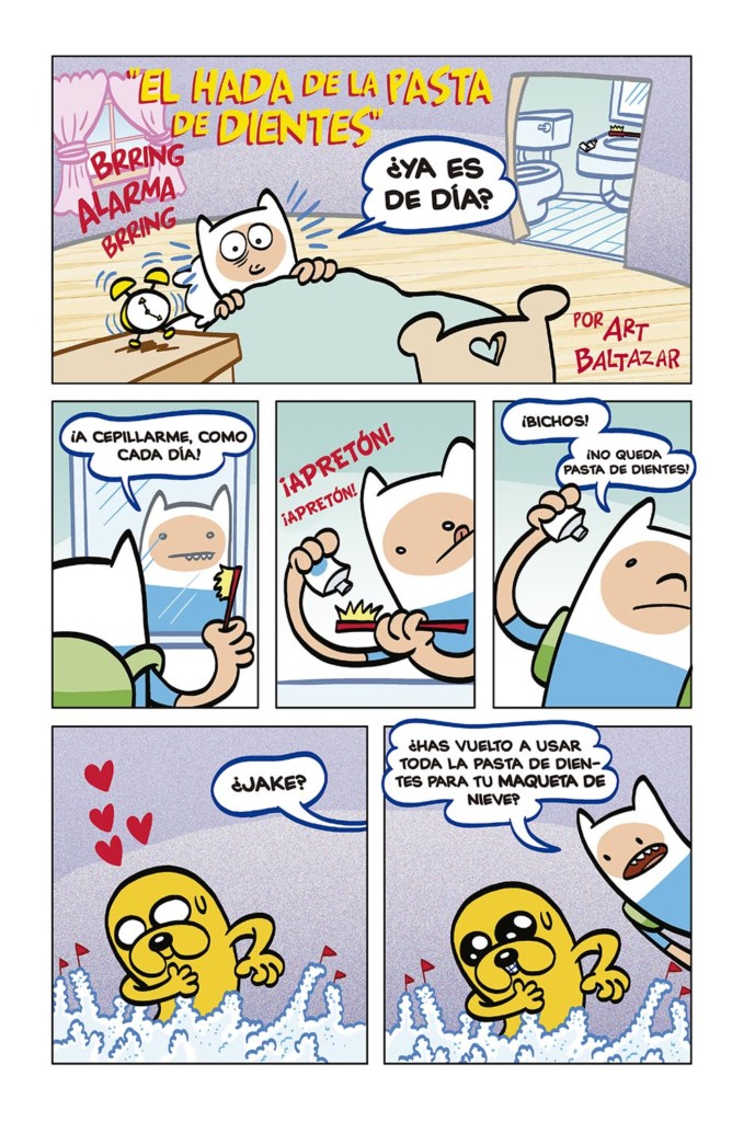 Hora De Aventuras Cómics 1 Es La Hora De Las Tortas