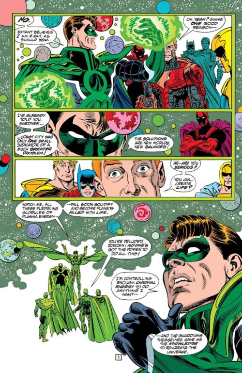 La muerte de Green Lantern