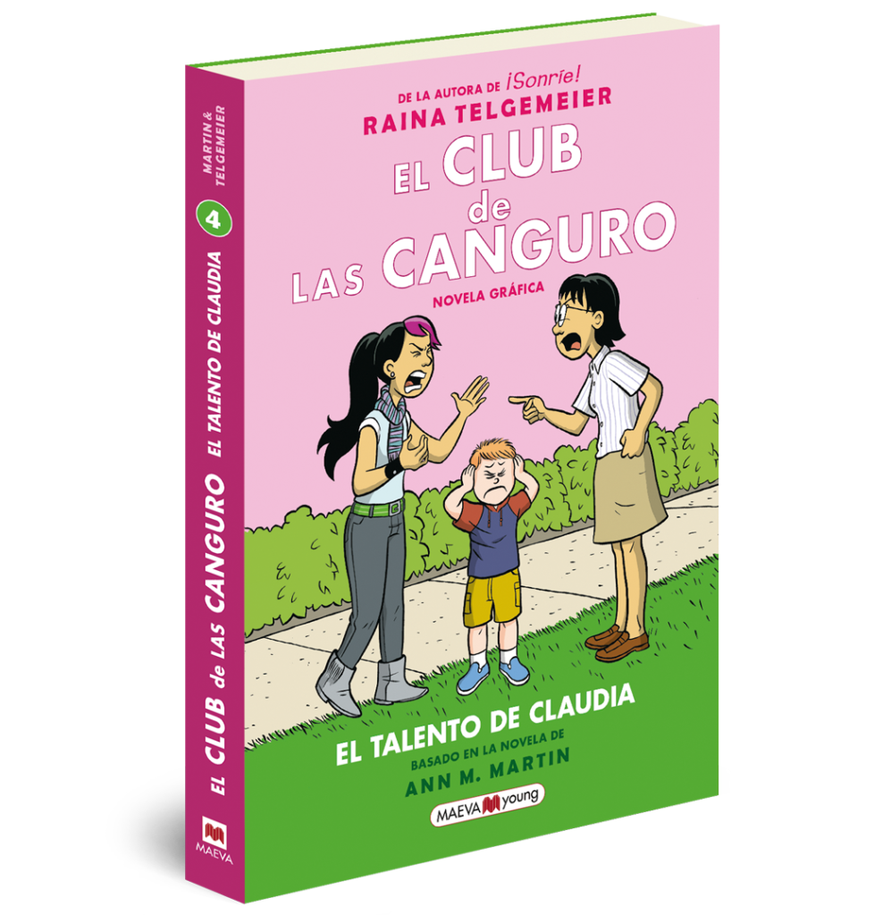 Ediciones Maeva - Novela gráfica - El Club de las Canguro 4: El talento de  Claudia