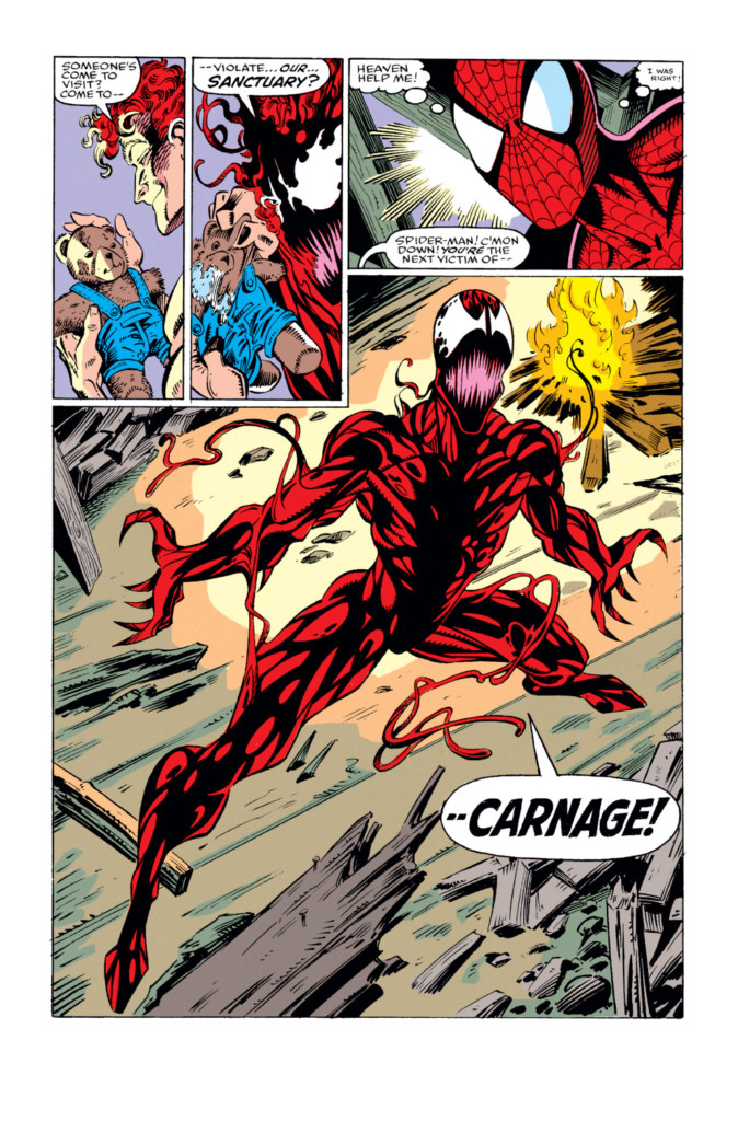 El Asombroso Spiderman El nacimiento de Matanza pg3
