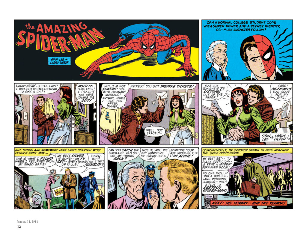 El Asombroso Spiderman: Las tiras de prensa 1981-1982