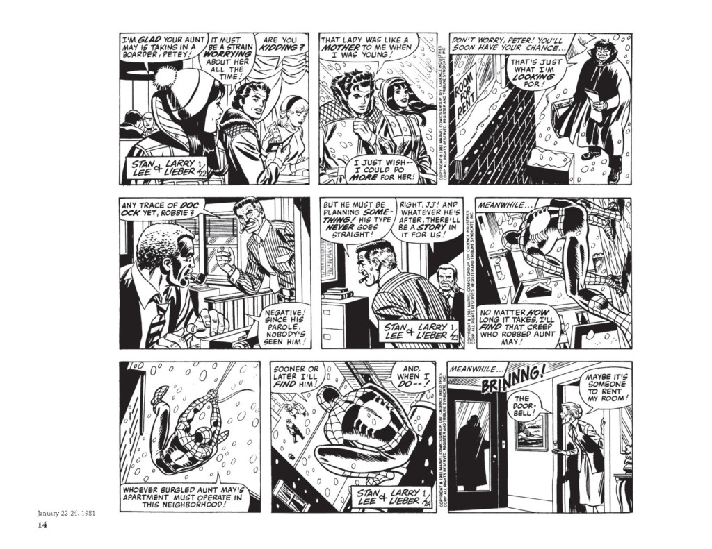 El Asombroso Spiderman: Las tiras de prensa 1981-1982
