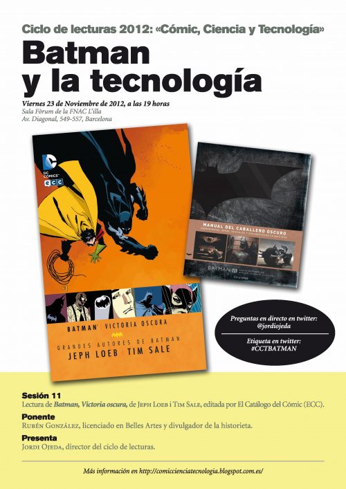 Conferencia “Batman y la tecnologia” en FNAC L’ILLA