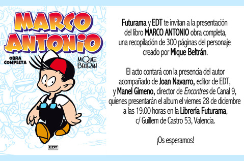 Presentacion de “Marco Antonio” en Futurama