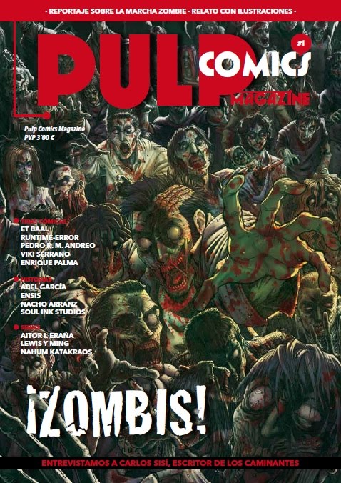 Pulp Comics Magazine pide donativos‏