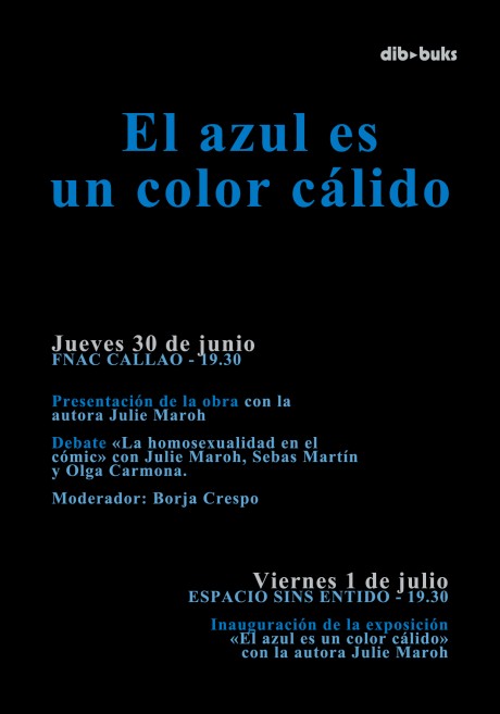 Julie Maroh, autora de EL AZUL ES UN COLOR CÁLIDO, en Madrid‏