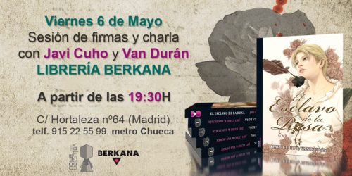 Presentación de “El esclavo de la Rosa” en Madrid