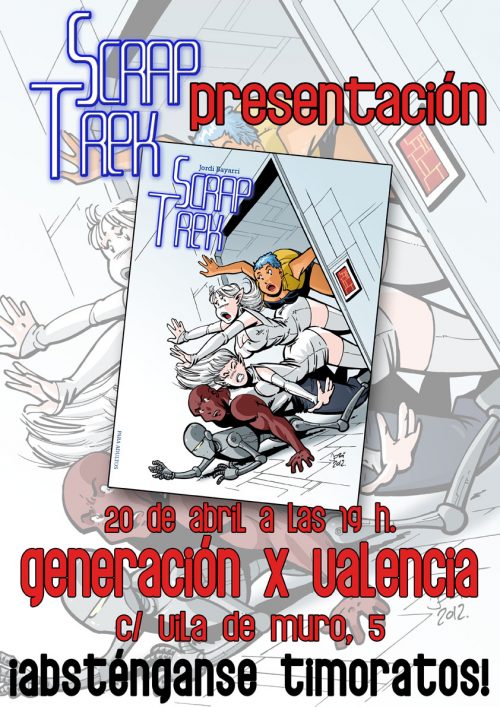 Presentación de Scrap Trek en Generación X Valencia‏