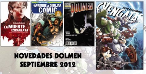 Novedades de DOLMEN Editorial para septiembre de 2012
