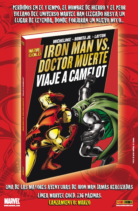 Marvel Gold. Iron Man Vs. Doctor Muerte: Viaje a Camelot‏