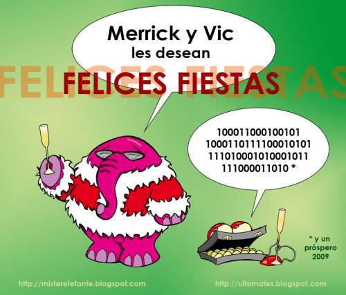 Felices Fiestas - Merrick y Vic - Mister Elefante y Los Ultomates