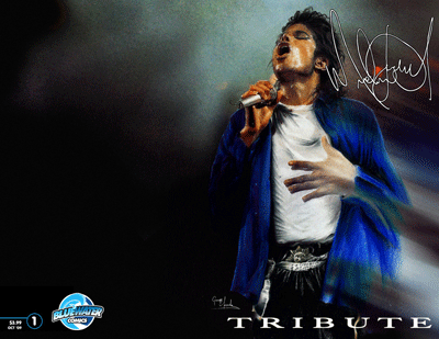 Bluewater anuncia un tebeo biográfico sobre Michael Jackson