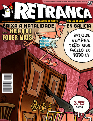 Presentación Revista Retranca Nº 27 en Viñetas Desde O Atlántic