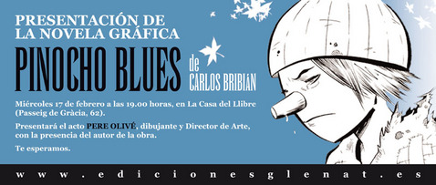 Presentación de “Pinocho Blues” en Barcelona