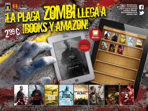 ¡Los zombis llegan a iBooks y Amazon!‏