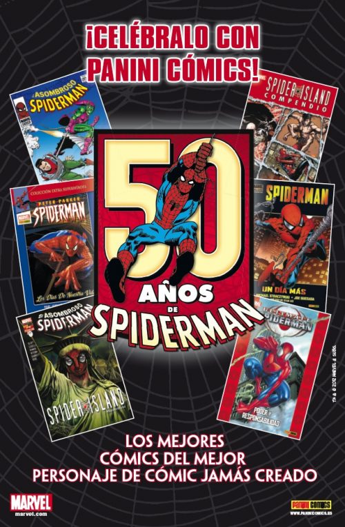 Spiderman cumple 50 años