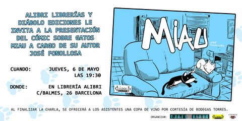 Presentación “MIAU” en Barcelona