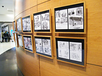 Exposición de originales de Alfonso Zapico en FNAC Triangle