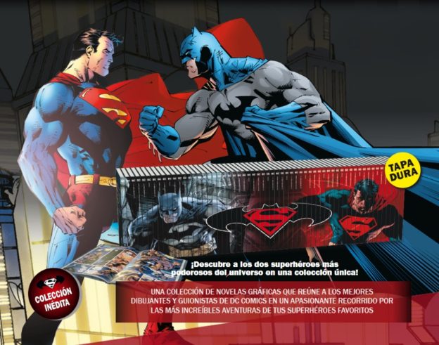 Lanzamiento de la colección de novelas gráficas de Batman y Superman