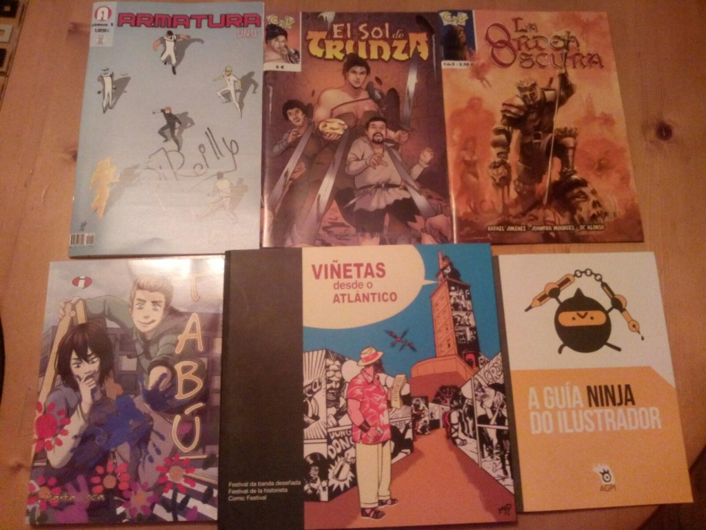 NUEVO SORTEO ELHDLT: Pack de cómics de autores españoles