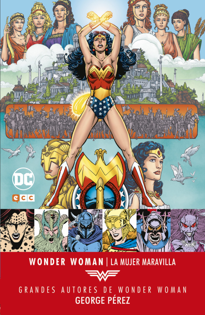 Grandes Autores de Wonder Woman: George Pérez - La Mujer Maravilla - Es la  hora de las tortas!!!