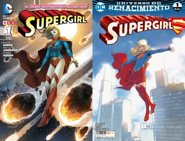 Supergirl: Los Nuevos 52 vs. Renacimiento